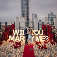 Marriage proposal Photoshoot | 50 Pictures + package